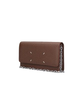 Maison Margiela Womens Wallets Brown Bovine Leather