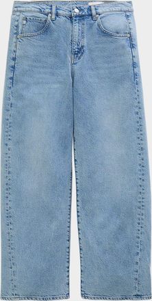 AG - Adriano Goldschmied Hattie High-Rise Barrel Jeans