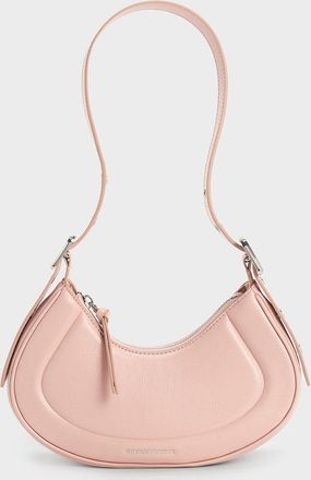 Charles & Keith Petra Curved Shoulder Bag