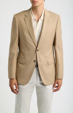 BOSS Huge Wool Sport Coat in Medium Beige at Nordstrom, Size 38