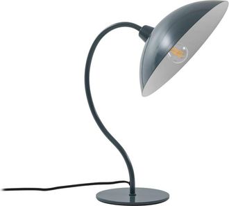 Lucande L&aacute;mpara De Mesa arvadon En Azul Metal - Lucande