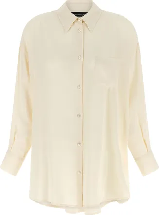 Fabiana Filippi Beige Acetate Womens Blouse