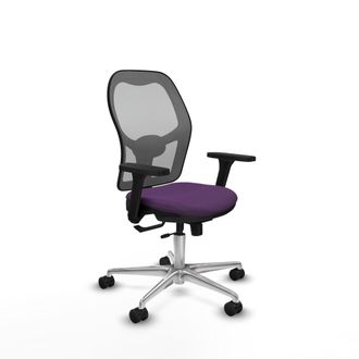 Piqueras y Crespo Silla De Oficina Piqueras Y Crespo Jorquera Negro Reposabrazos 3d