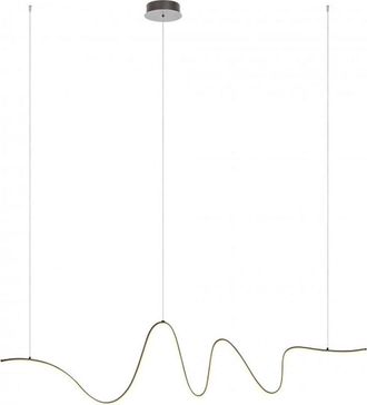 OEM Lampadario Led Redo Group Impuls 01-3618 01-3620 2380lm 3000k Lampada Soffitto Sospensione Ultramoderna Dimmerabile, Finitura Metallo Nero