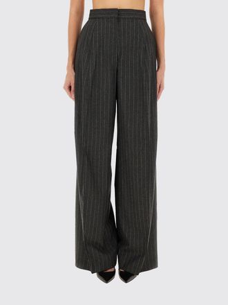 Sportmax Pantalone di lana gessato Sportmax