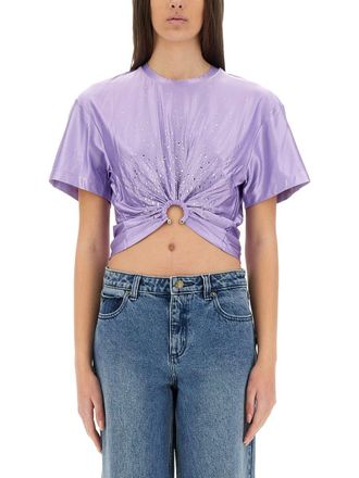 Paco Rabanne Cropped T-Shirt