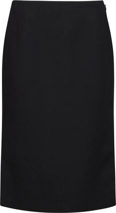 Fendi Mujer, Faldas, Negro, Talla: XS