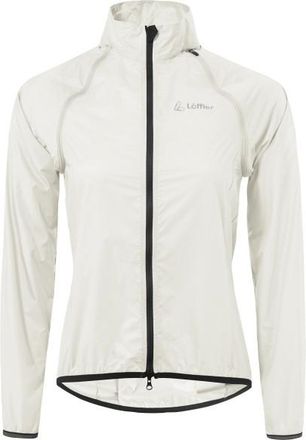 LOEFFLER Bike Zip-Off Jacket Windshell Velojacke f&uuml;r Damen | wei&szlig;