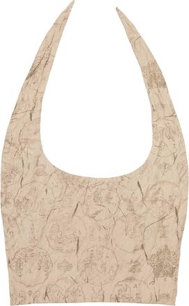 Ziggy Chen Digital Print Sailor Scarf