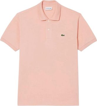 Lacoste Classic Fit L.12.12 Original Polo Shirt - Heren - Polos - Roze - S - Katoen - Tops