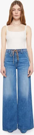 Mother Drawn Undercover Sneak Jean In Blue
