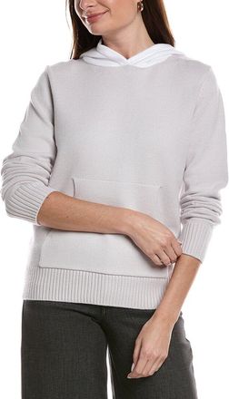 Theo & Spence Theo And Spence Two-Tone Sweater Hoodie