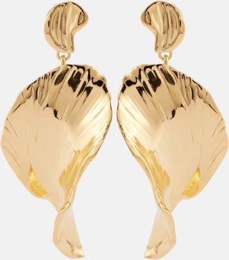 Oscar De La Renta Petal drop earrrings
