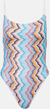 Missoni Costume intero con lamé a zig-zag