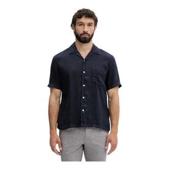 GANT Hombre, Camisas, Azul, Talla: L