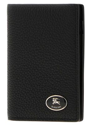 Burberry Mens Bateman Card Case Black Calf Cases