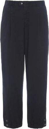 Bitte Kai Rand Straight Trousers, female, Black, Size: 2XL Casual Elastic Waist Ankle Pants Black