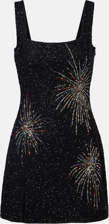 Staud Le Sable beaded minidress