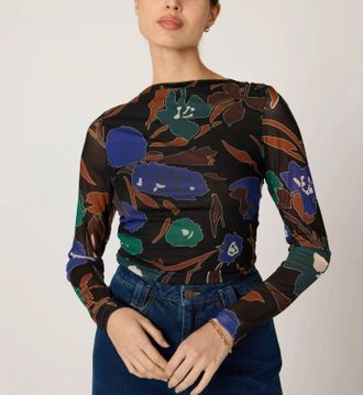 Cleobella Remy Top In Mariposa Black