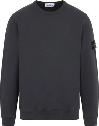 Stone Island Truien - Heren - Sweatshirts - Grijs - L - Nylon - Hoodies & sweatvesten