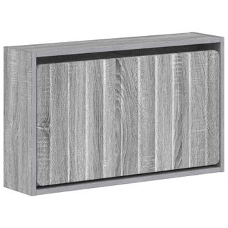 vidaXL Armario De Zapatos Montado En La Pared Zwolle 71 X 17 X 43 Cm Vidaxl