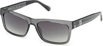 Guess GU00221 20B Mens Sunglasses Grey Size 57