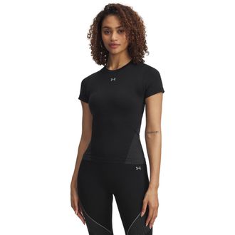 Under Armour Trainingsshirt UNDER ARMOUR UA VANISH SEAMLESS SS, Damen, Gr. XL, schwarz, steel, steel, Obermaterial: 90% Nylon, 10% Elasthan, Shirts Trainingsshirt,