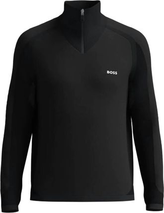 HUGO BOSS Mens Zilnar Sweater In Black