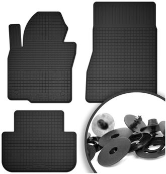 OEM Alfombrillas De Goma + Topes Para: Bmw X5 F15 De 7 Plazas (2013-)