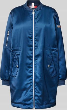 Frieda & Freddies Jacke mit Zweiwege-Rei&szlig;verschluss Modell GEENA in Marine, Gr&ouml;&szlig;e 34