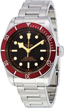 Tudor Pre-owned Tudor Heritage Automatic Chronometer Black Dial Mens Watch M79230R-0012