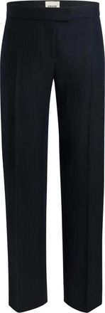 Khaite Callen broek met krijtstreep - Blauw