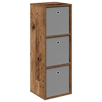 vidaXL Aparador Con Caj&oacute;n Madera Vieja 35 X 32 X 99,5 Cm Vidaxl