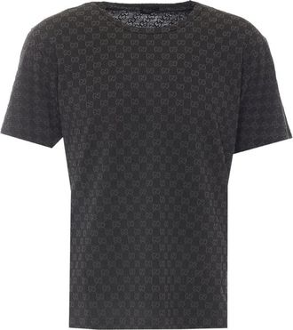 Gucci Printed Cotton Jersey T-shirt