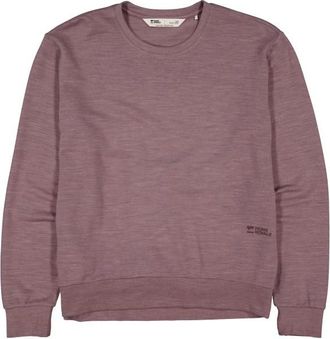 Mons Royale Horizon Merino Crew Merinopullover f&uuml;r Damen | braun