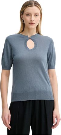 By Malene Birger Tala Sweater - Knitwear - Mujer - Azul - XS