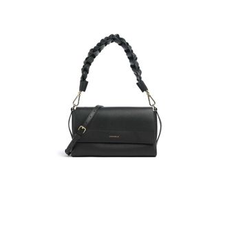 Coccinelle Boheme Grana Double Handtas - Dames - Tassen - Zwart - Maat: ONE Size Katoen