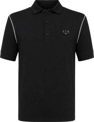 Philipp Plein Polo Shirt Ss - - Tops - Uomo - Nero - 3XL
