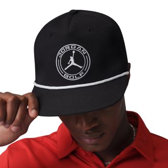 Nike Jordan Pro Structured Dri-FIT Flat-Brim Hat Black Kelly Green White IM4540-010