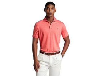 Polo Ralph Lauren Classic Fit Soft Cotton Polo Shirt Mens Clothing Highland Rose Heather : 2XL