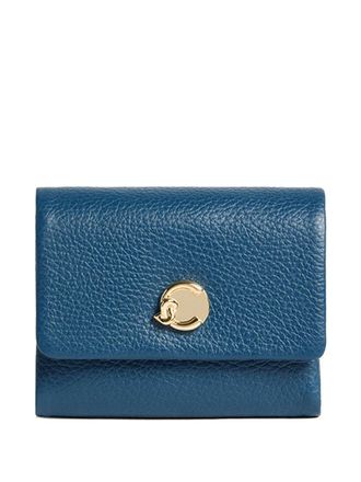 Coccinelle press-stud-fastening wallet - Blue