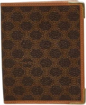Celine Pre-owned Portafoglio Macadam (bi-fold) - - Pre-owned - Donna - Marrone - ONE SIZE