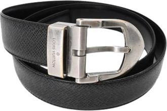 Louis Vuitton Pre-owned Belts, male, Black, Size: ONE SIZE Pre-owned Standard Belt