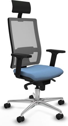 Piqueras y Crespo Piqueras Y Crespo Horna Silla De Oficina Azul Celeste