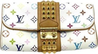 Louis Vuitton Pre-owned Clutches, female, White, Size: ONE SIZE Pre-owned Canvas louis-vuitton-bags