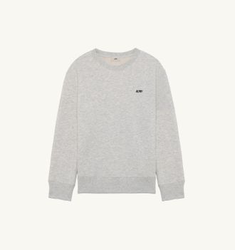 Autry EMBROIDERED LOGO CREWNECK SWEATSHIRT MAN