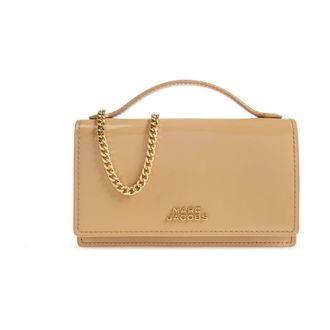 Marc Jacobs Glam Mirror Mini Bag - Dames - Handtassen - Beige - ONE Size - Leer - Tassen