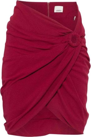 Isabel Marant Falda Sabrina - Skirts - Mujer - Rojo - XS