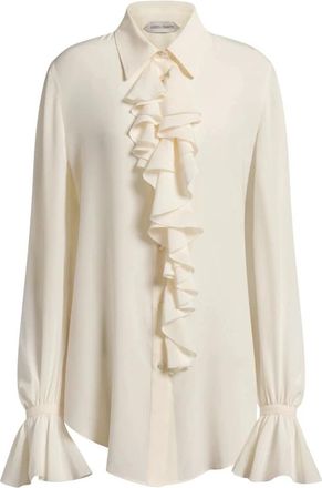 Alberta Ferretti Mujer, Blusas y Camisas, Beige, Talla: L