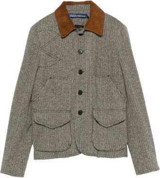 Polo Ralph Lauren Jassen, Dames, Grijs, S, Wol, Blazer